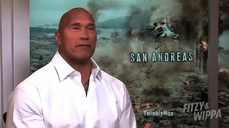 Screenshot aus Deepfake-Video von The Rock